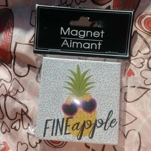 Fineapple large magnet 3x3 inches